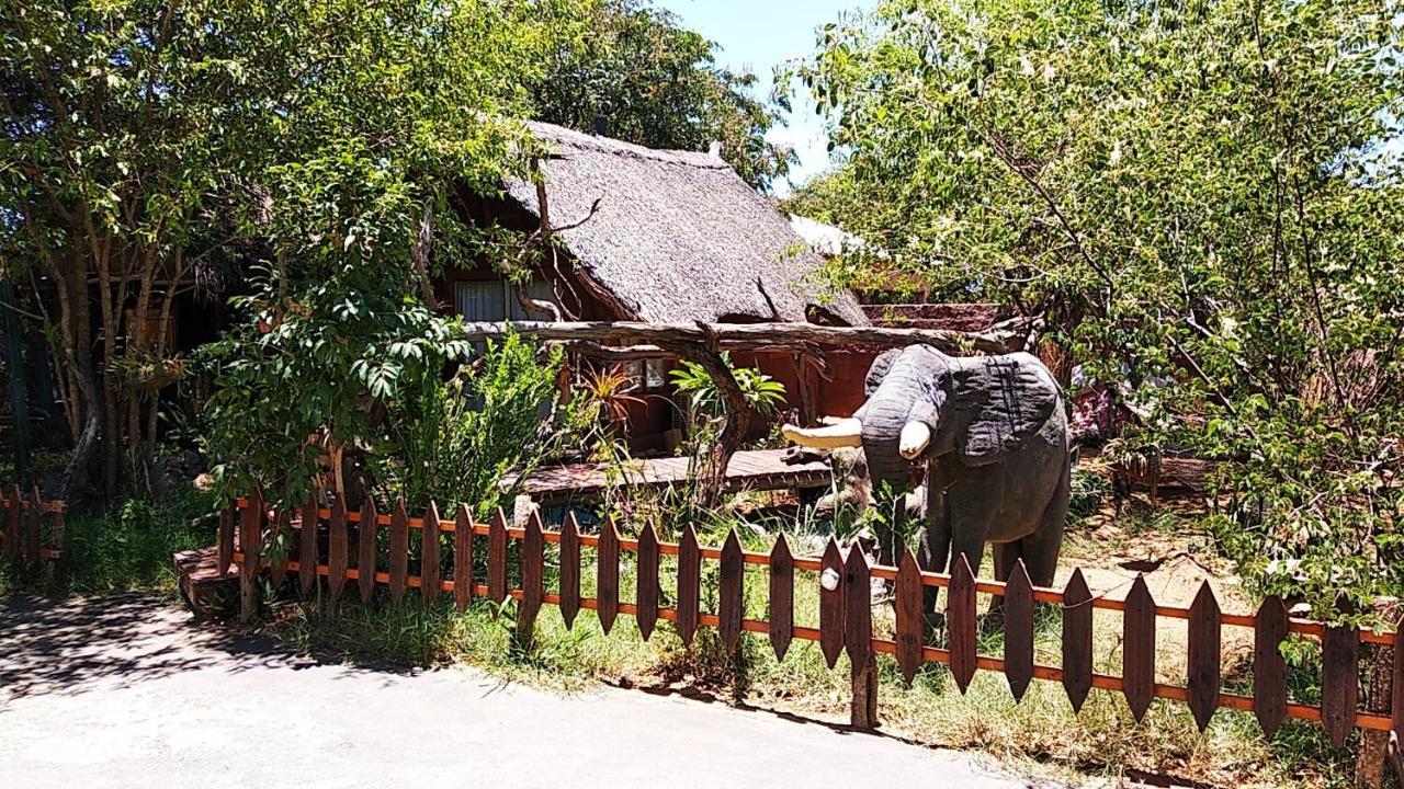 Elephant Trail Guesthouse And Backpackers Kasane Exterior foto
